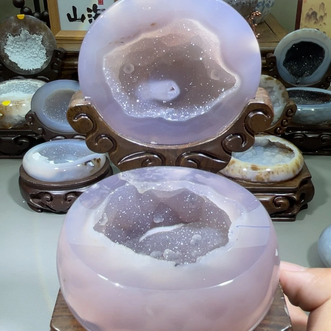 未镶嵌大型摆件（非配饰）水晶聚宝盆