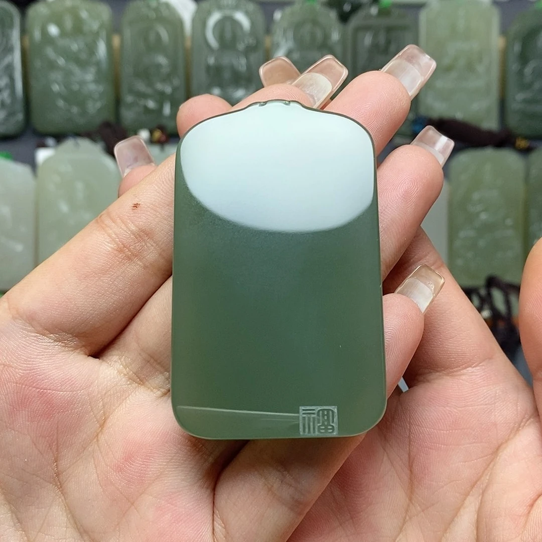 【闪购商品】和田玉颈饰未镶嵌大**贝