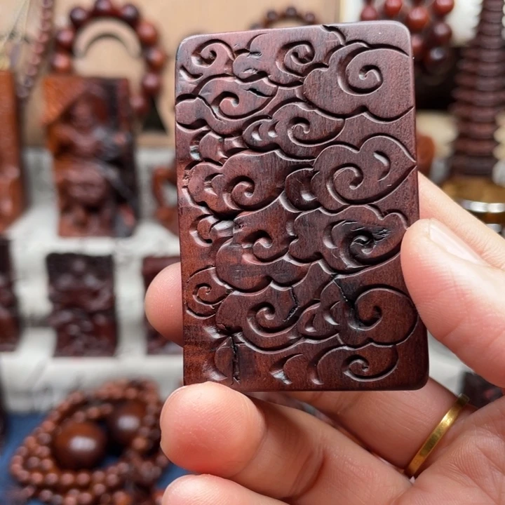 枣木雷击枣木手刻