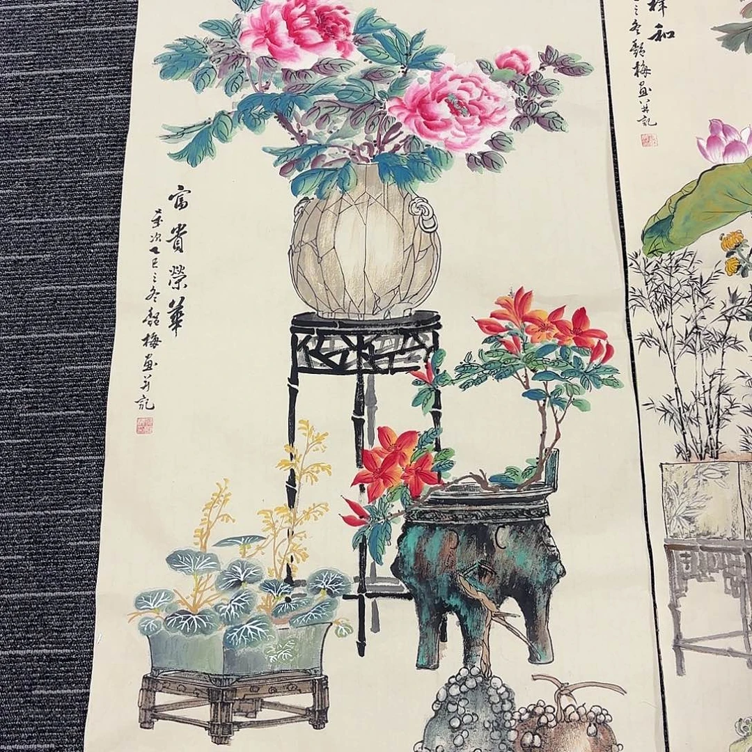 国画国画作品纯手绘