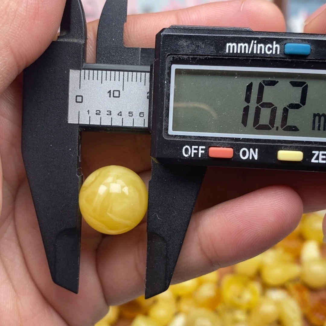 琥珀未镶嵌珠宝奇石16.2尺寸