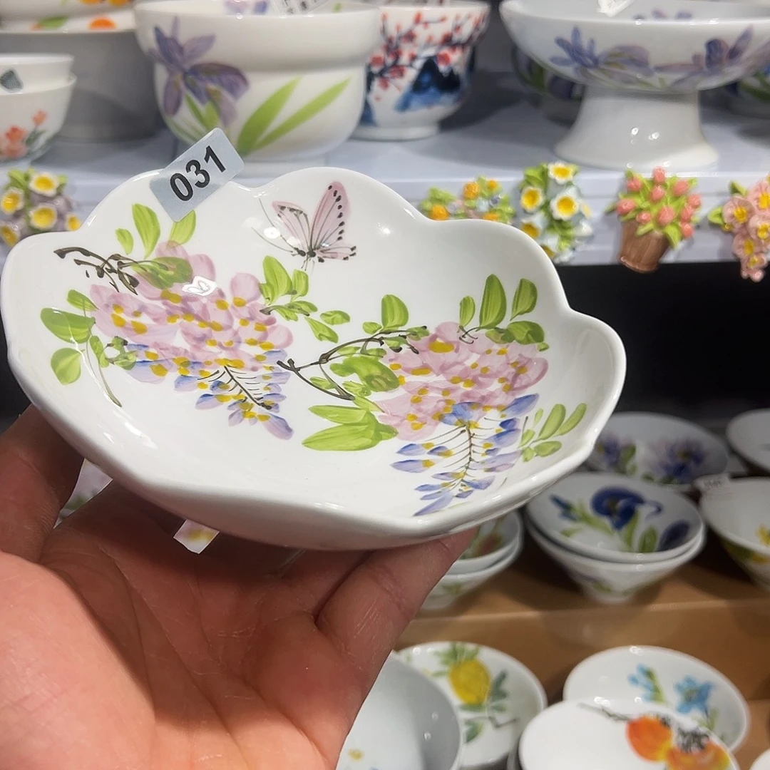 陶瓷景德镇手绘陶瓷6寸盘