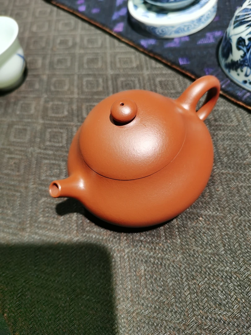 贺轩麟朱泥文蛋 130cc 左右