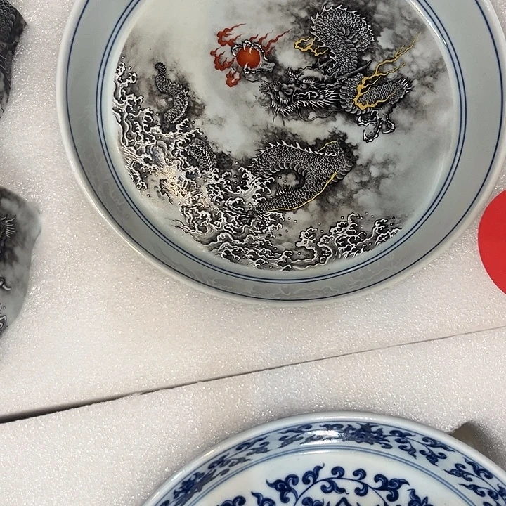 水墨腾龙5件套特价包邮