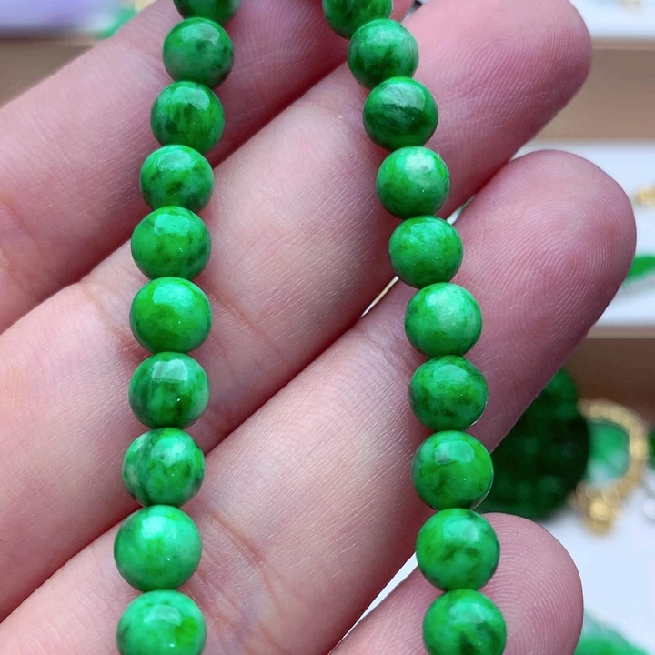 翡翠未镶嵌手链手串