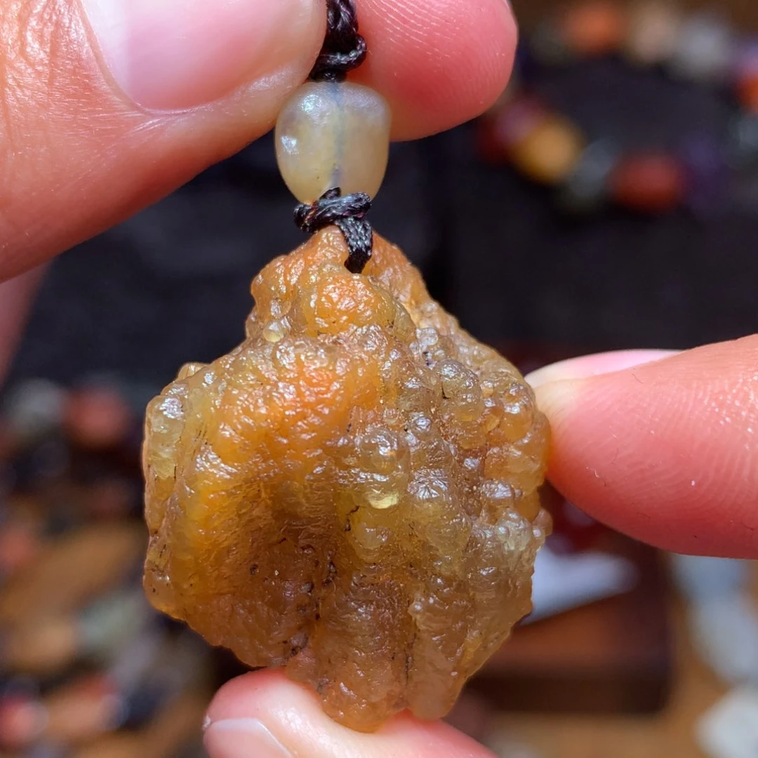 未镶嵌玛瑙/玉髓珠宝半成品