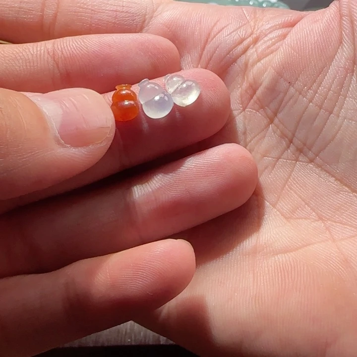 未镶嵌定制翡翠天然翡翠葫芦一套