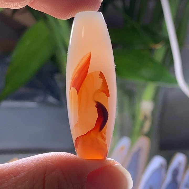 未镶嵌玛瑙/玉髓珠宝半成品20