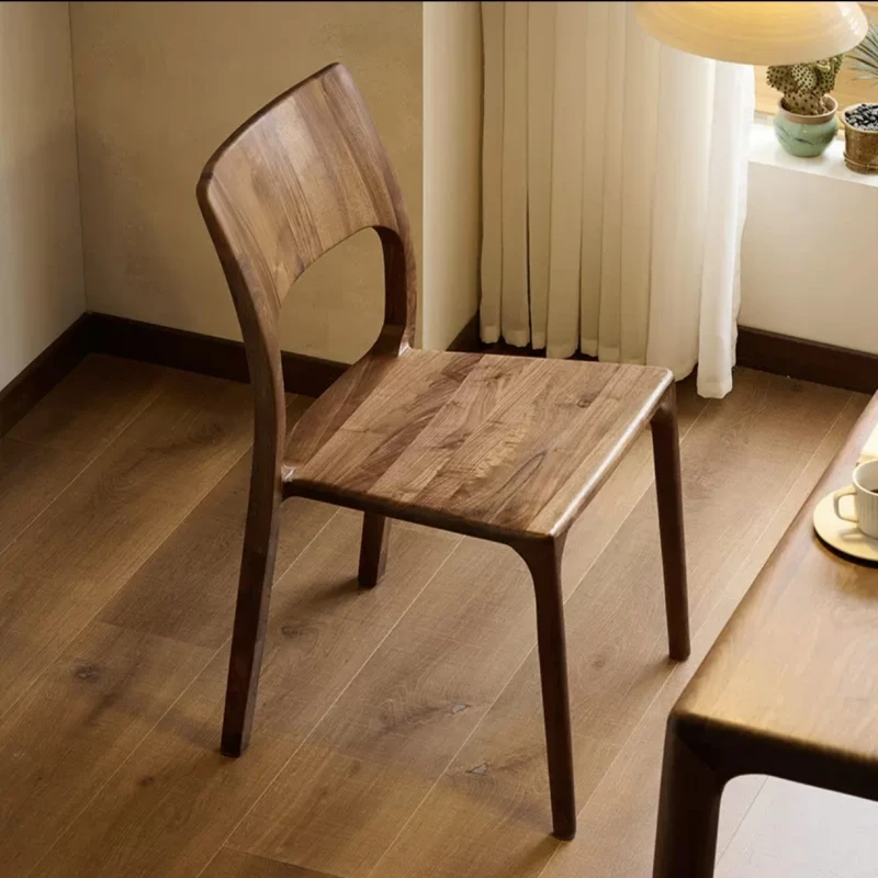 尚可优北美黑胡桃木中式实木舒克椅