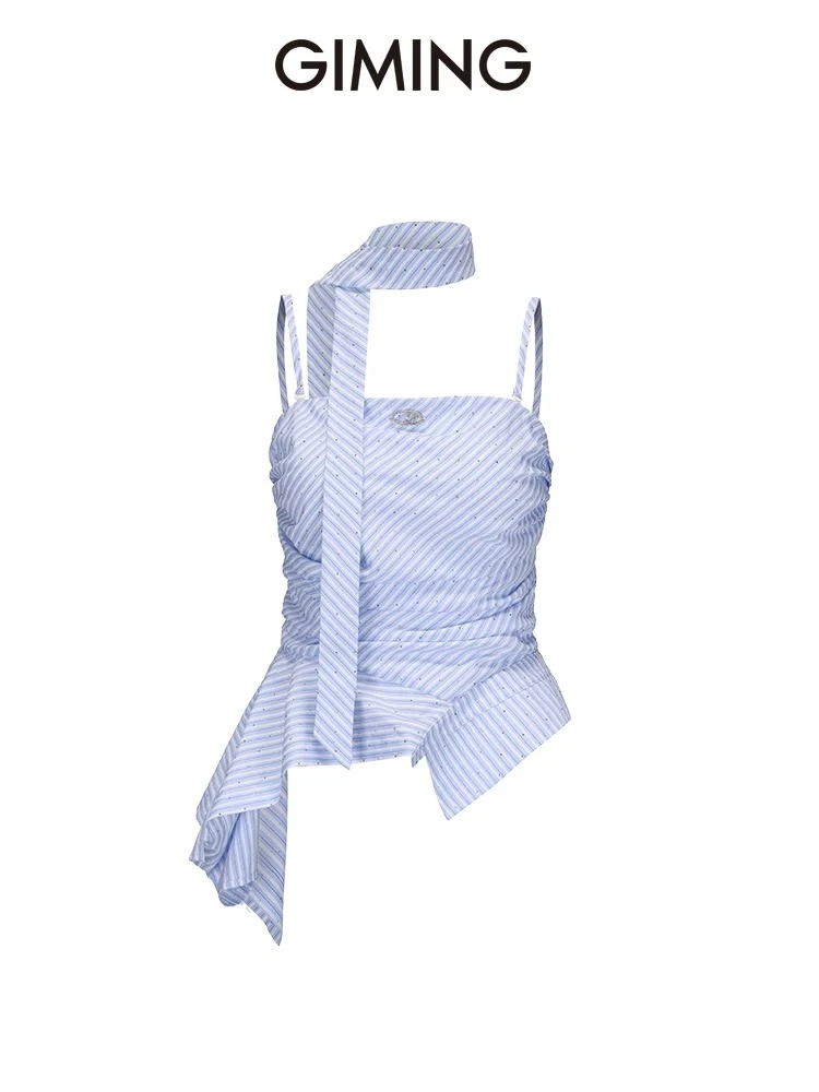 GIMING[商场同款】设计师品牌夏季新款修身百搭吊带