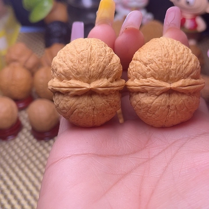 文玩核桃把件33擂鼓双筋锤