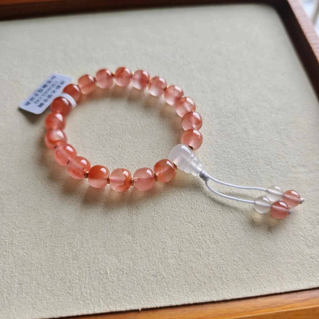 【原矿无注胶】冰粉老型单圈卡8手串