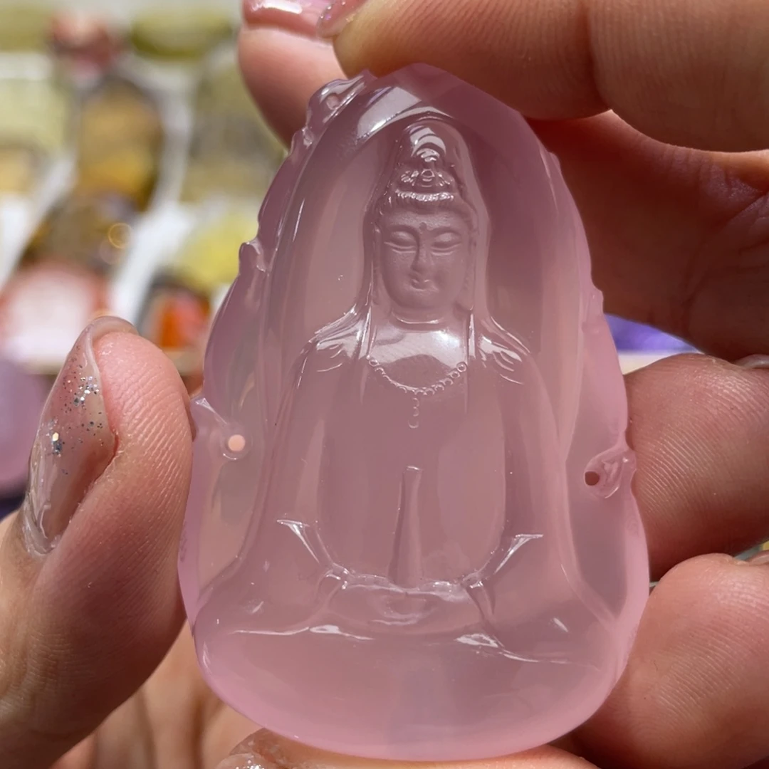 未镶嵌颈饰水晶定制