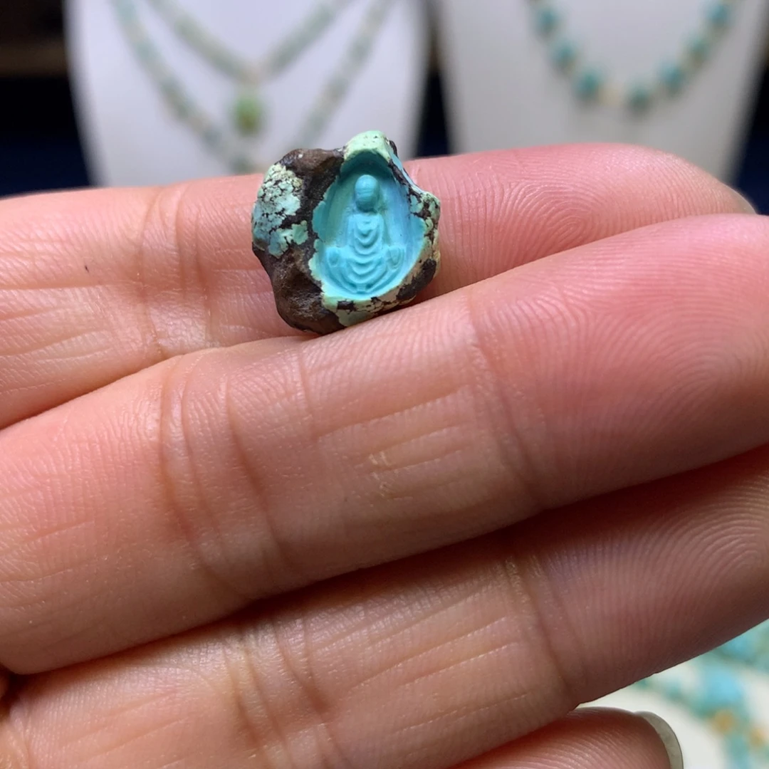 绿松石未镶嵌配饰