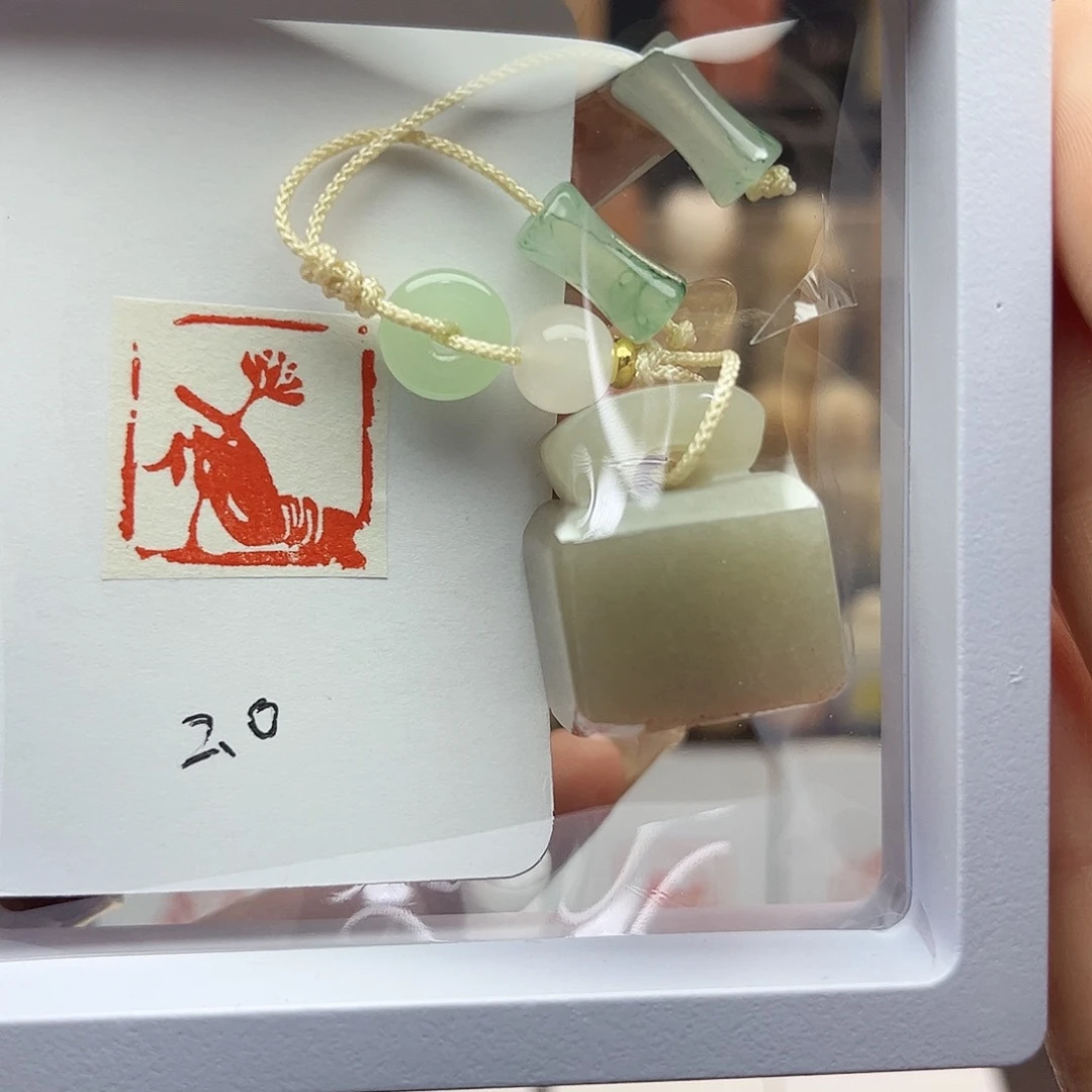 寿山石印石佛手拈花2.0