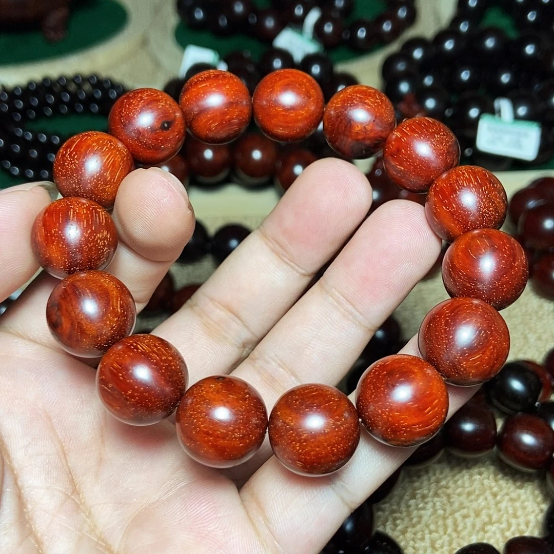 手串/手链小叶紫檀1.5龙鳞瑕疵