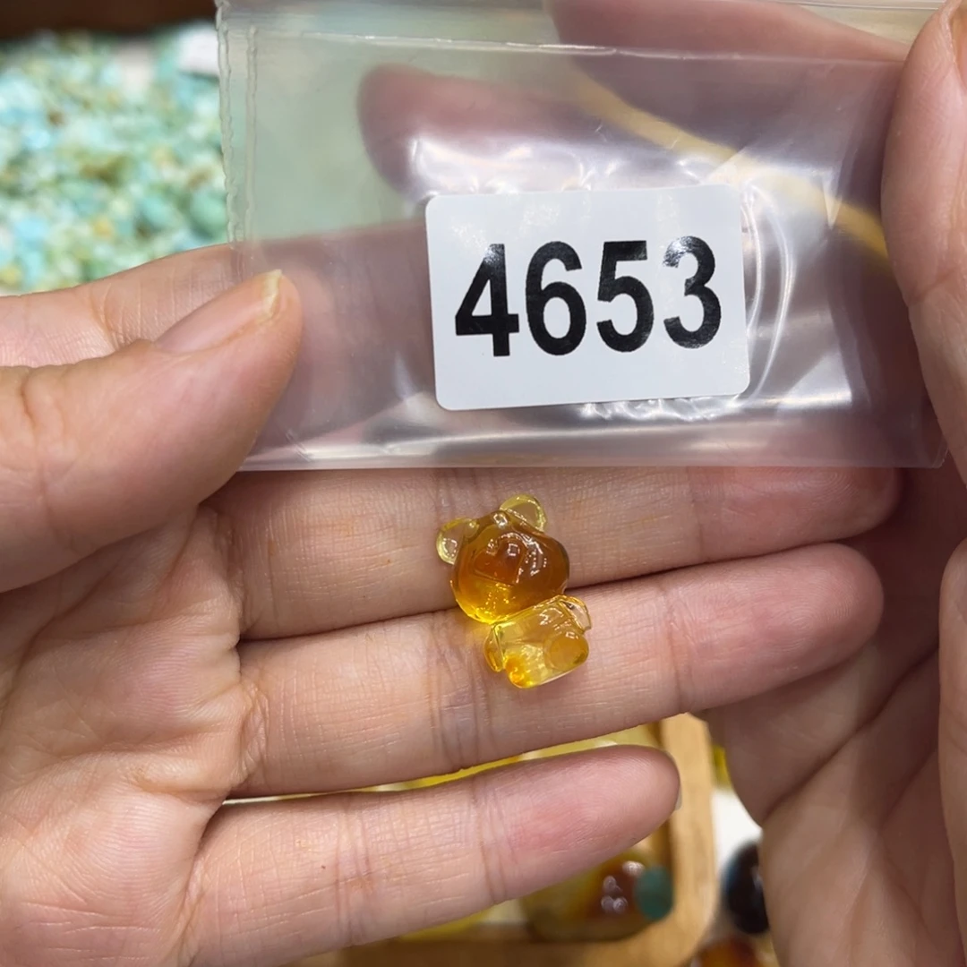 琥珀未镶嵌珠宝奇石