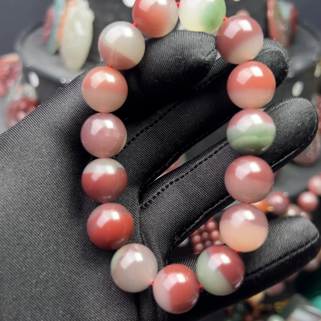 玛瑙/玉髓未镶嵌秦紫玉