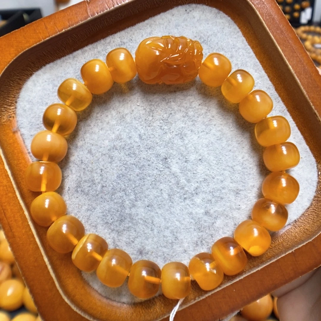 蜜蜡手链未镶嵌蜜蜡