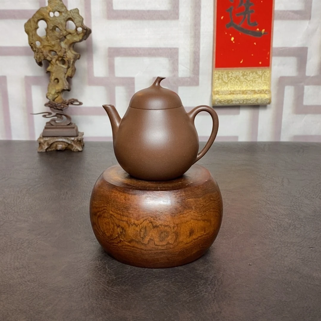 茶壶紫砂紫砂茶具紫泥瓜趣