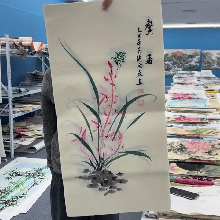 国画国画纯手绘作品欣赏