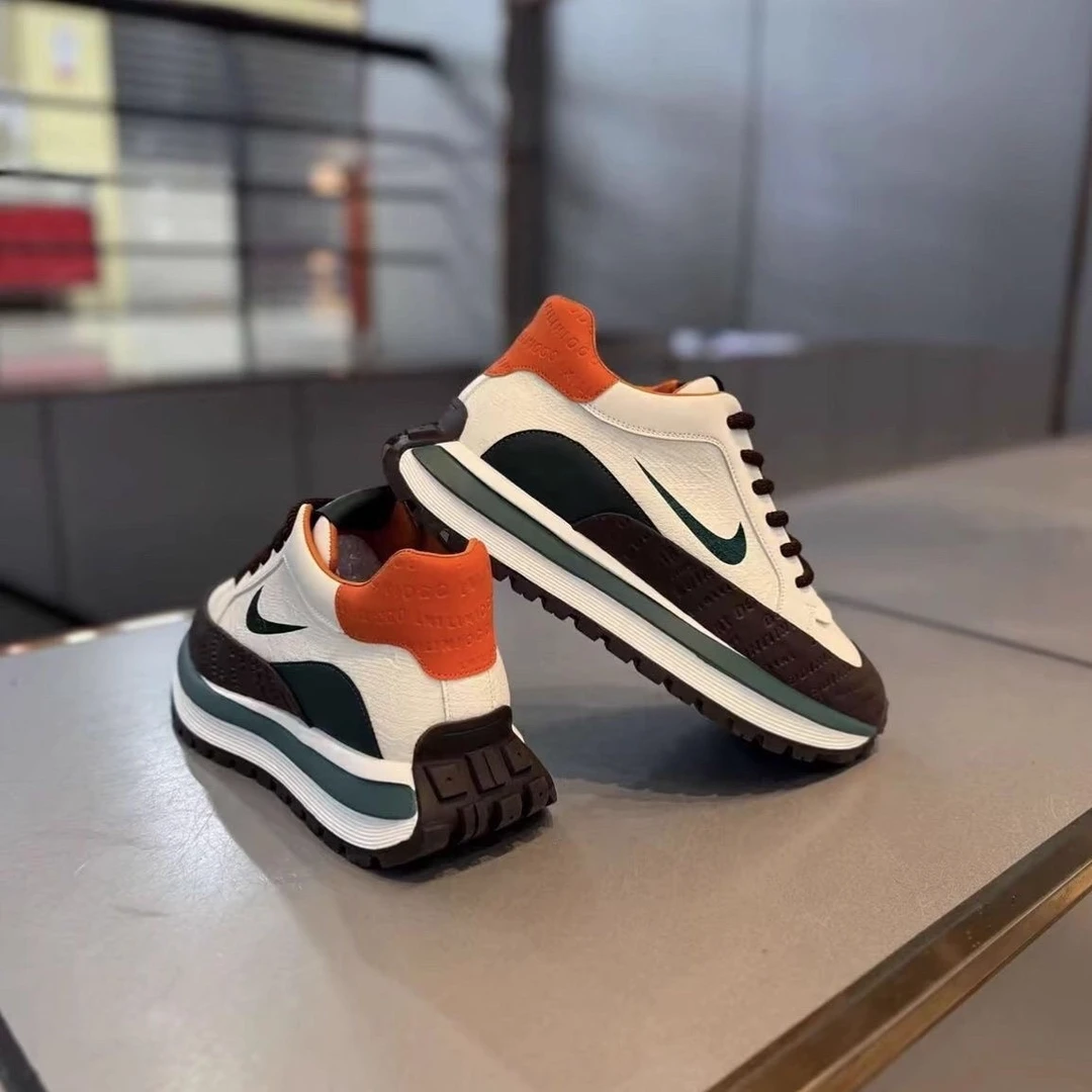 2025年冬季新款时尚高档低帮厚底增高百搭帅气运动高端休闲鞋男鞋