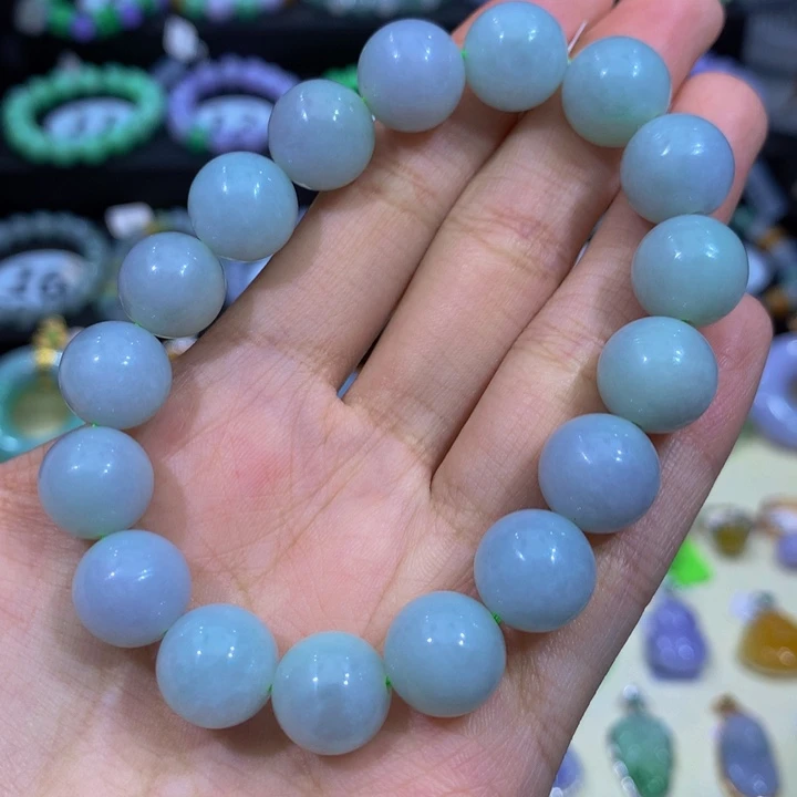 翡翠未镶嵌手链翡翠12