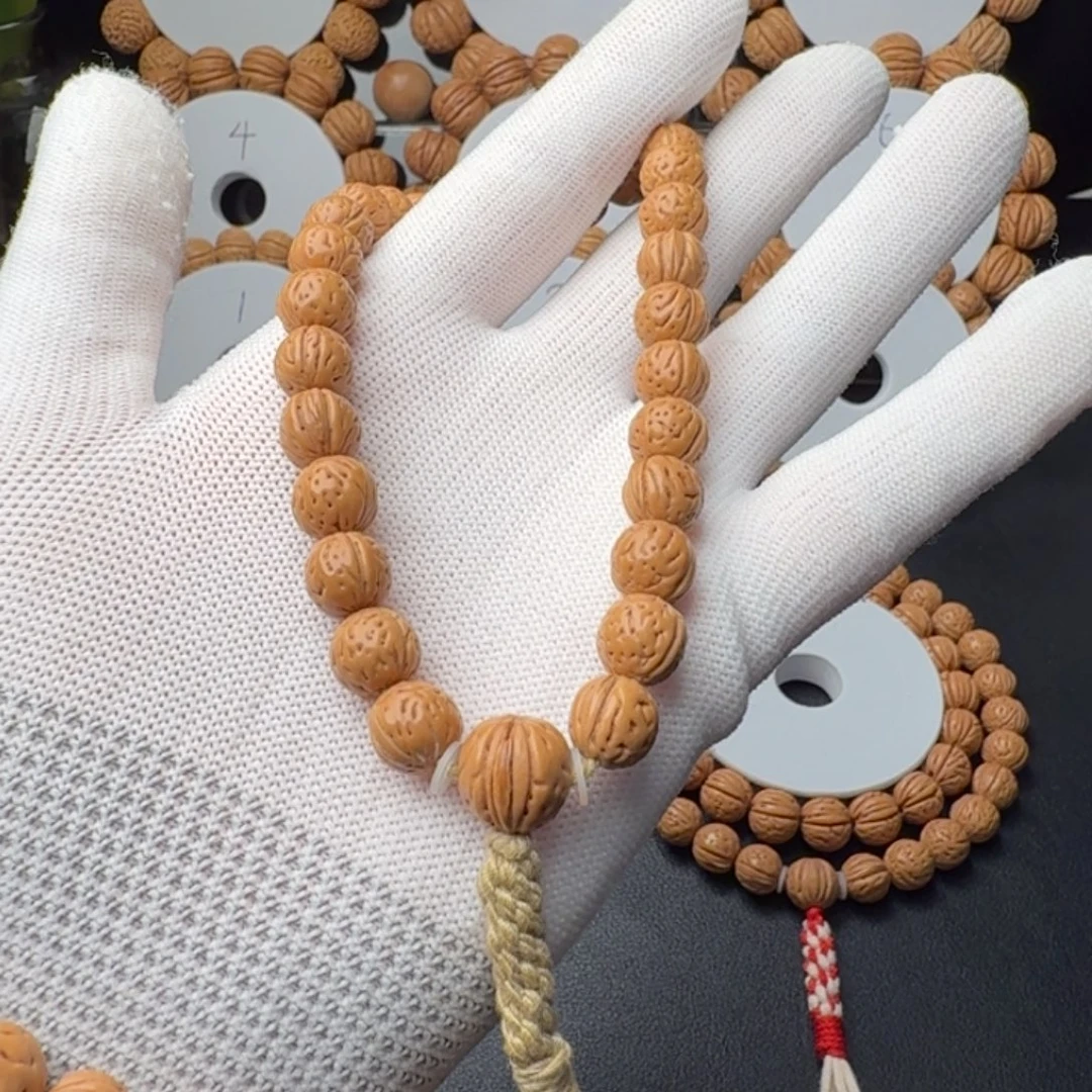 手串桃核野生小金豆