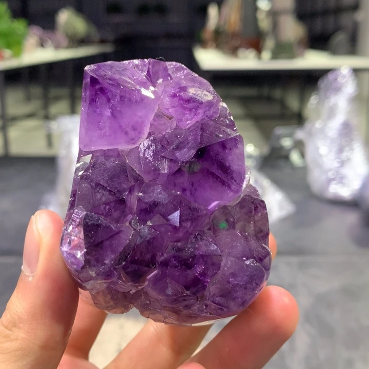 紫晶珠宝半成品未镶嵌紫晶279