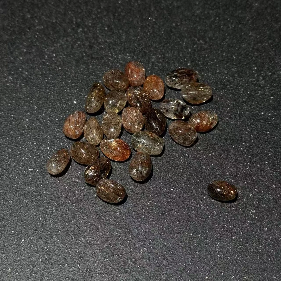 【云橙珠宝】黑金超七随型单珠DS091511-多样性发其一