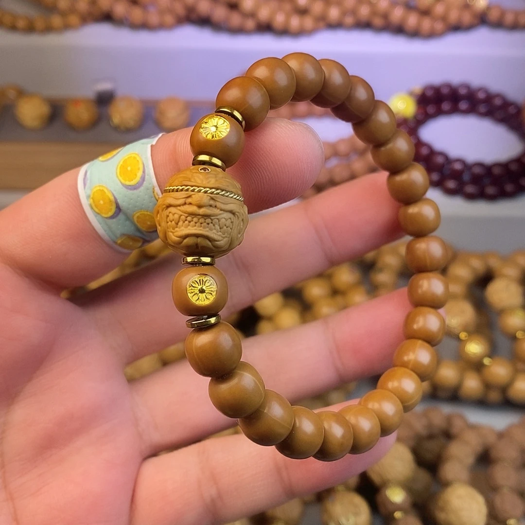 小***༉猴头核桃手串全品小老型盲僧