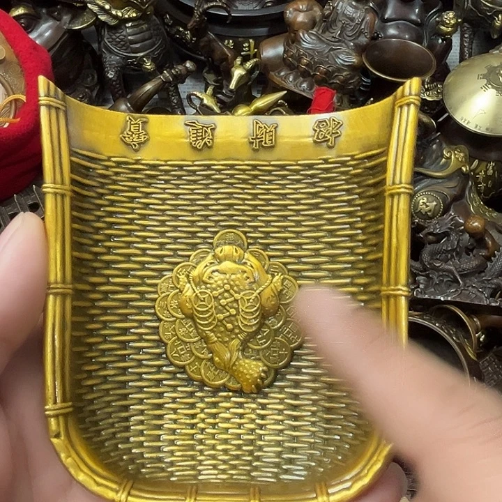 顺顺利利，铜器摆件