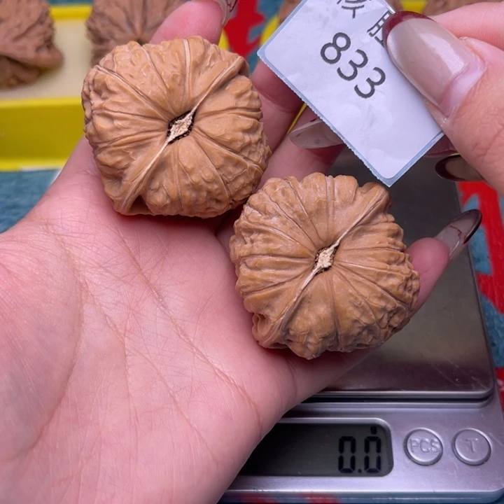 文玩核桃把件南瓜墩44.833