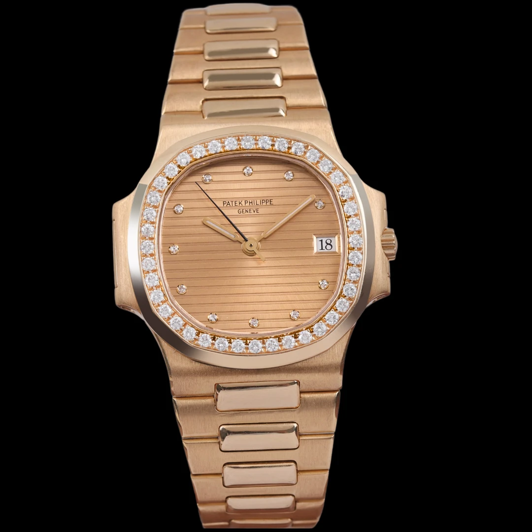 95新 Patek Philippe/百达翡丽 二手单表 鹦鹉螺3800J 表径约35mm