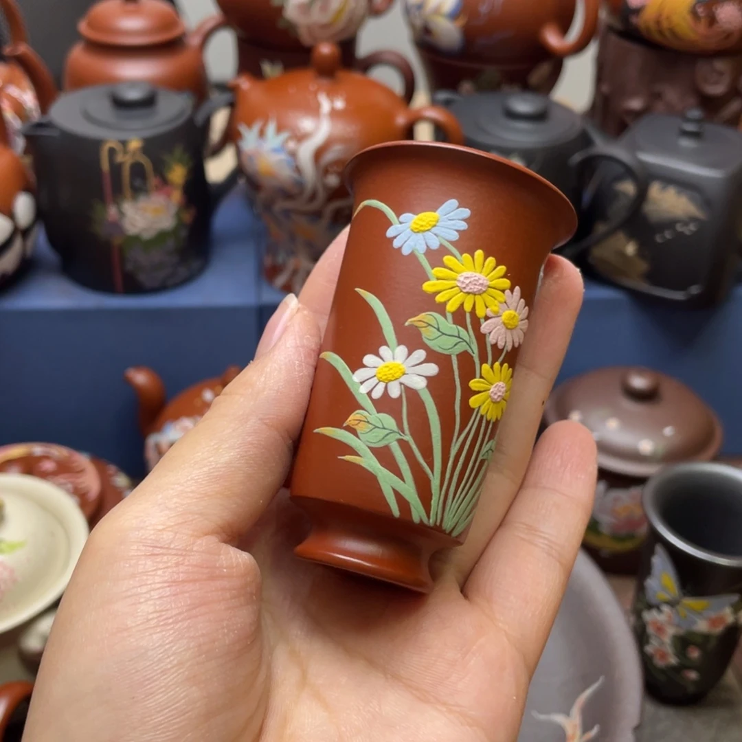 茶杯紫砂紫砂主人杯50cc