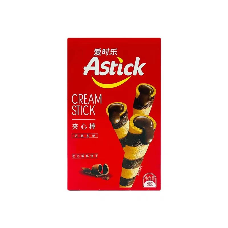 【发5盒】至9月5日椰香/巧克力/芝士/香草/草莓味夹心棒50g*5盒