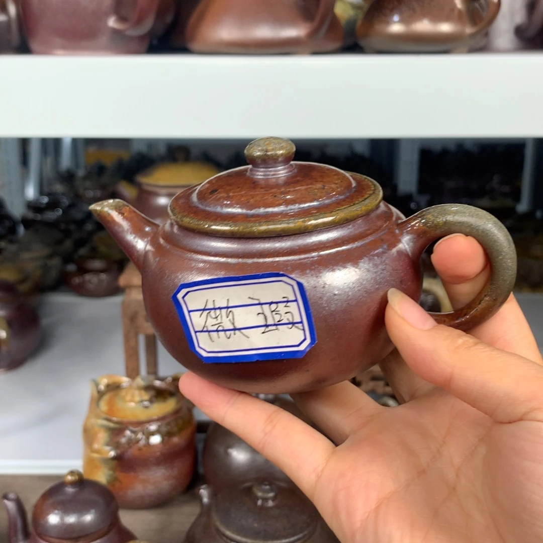 ⁰***࿐紫砂茶壶纯自然柴烧