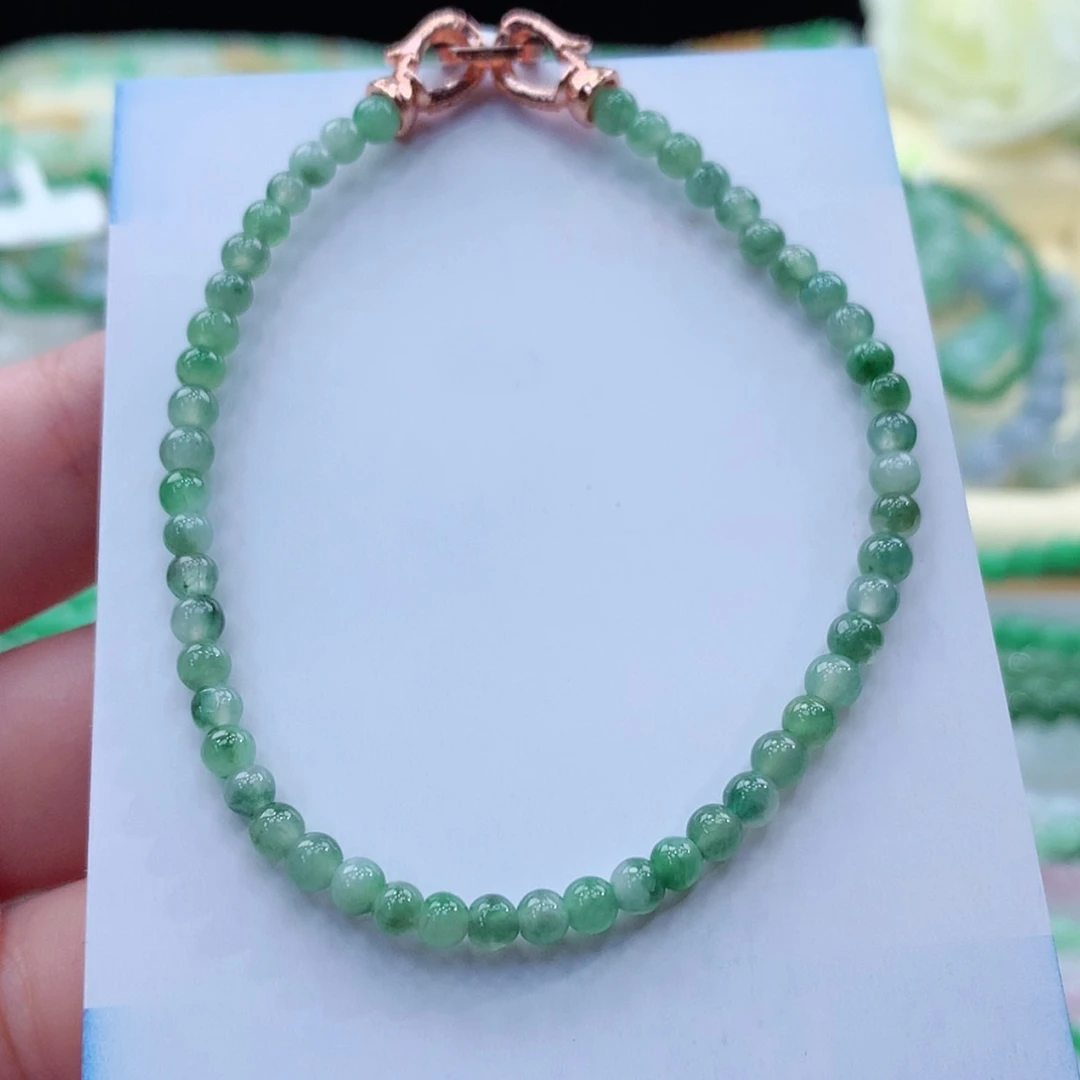 【闪购商品】翡翠颈饰未镶嵌缅甸天然a货翡翠