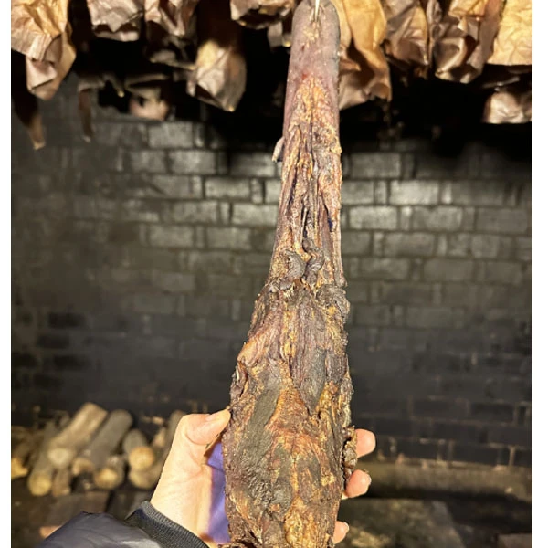 湖南特产柴火烟熏腊猪舌