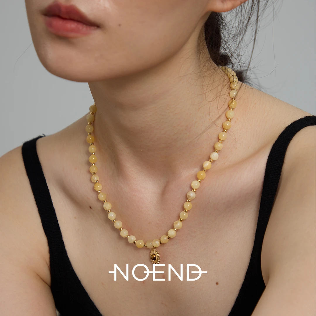 NOEND 非金属硅胶吊坠 【自然之美系列】天然可叠戴吊坠项链