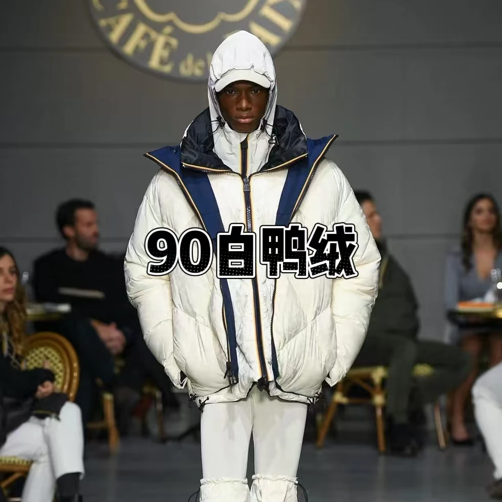 官方款号【L16011】2025年冬季新款90白鸭绒羽绒服外套男款高级感