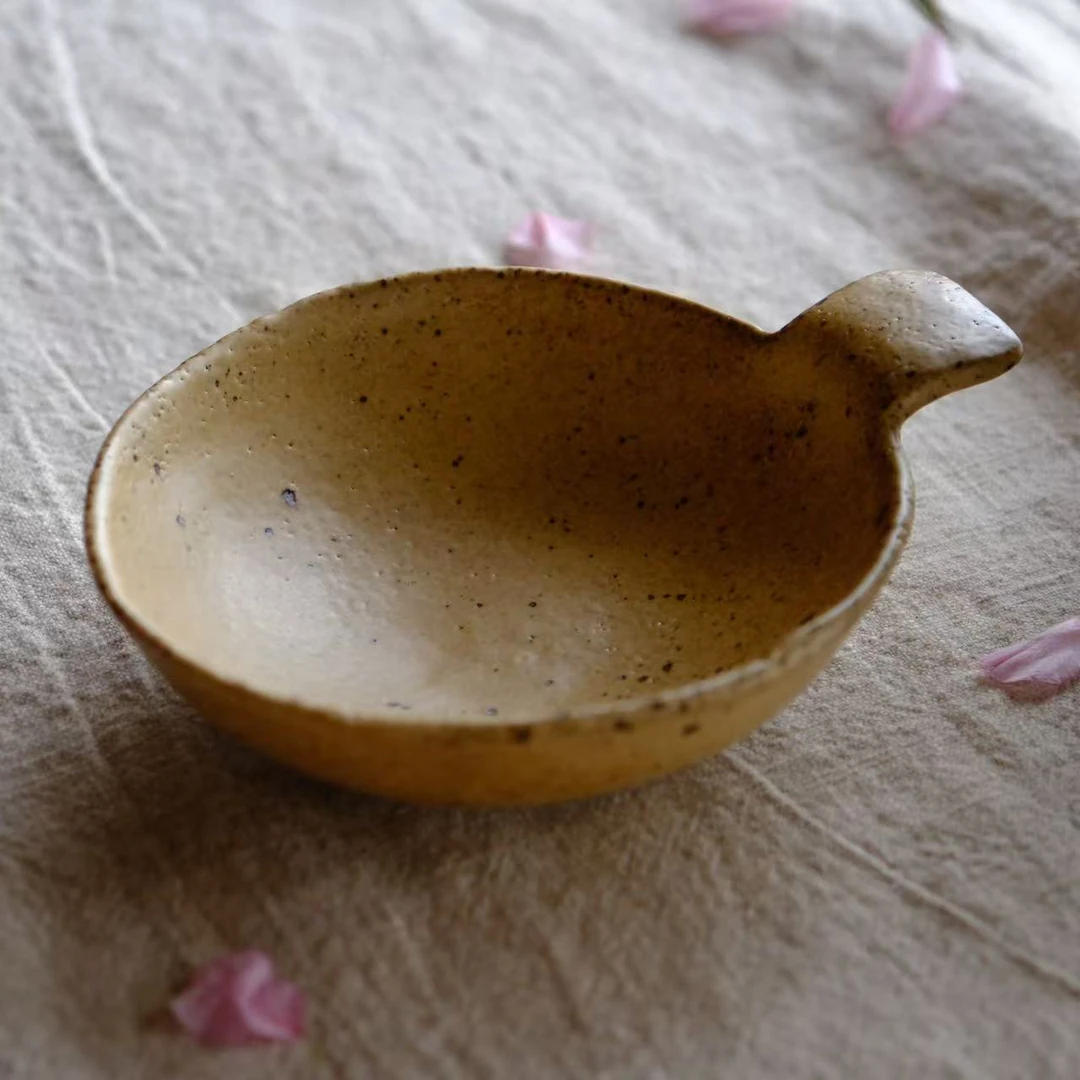 小喜宅 玉尘小柄碟（口径约12cm）