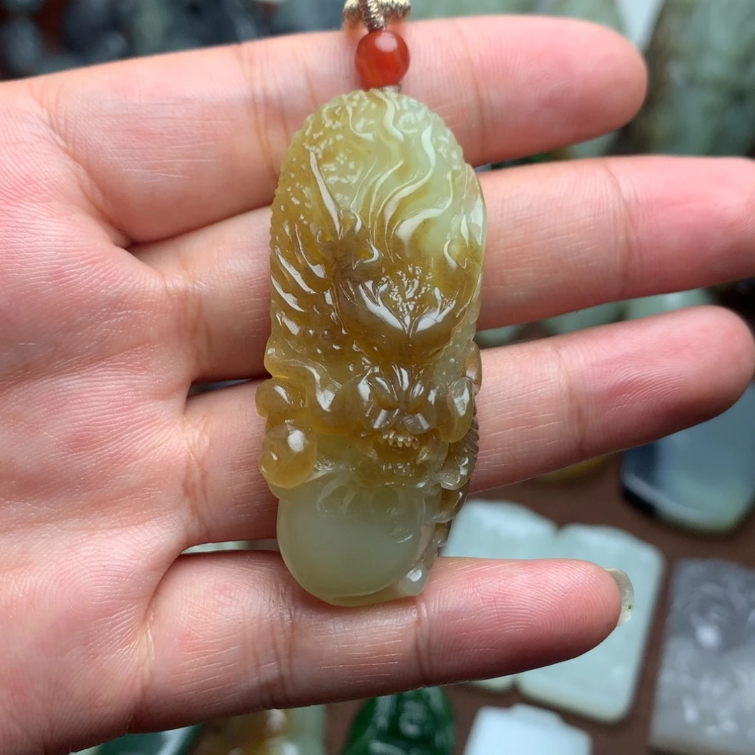 和田玉挂件未镶嵌