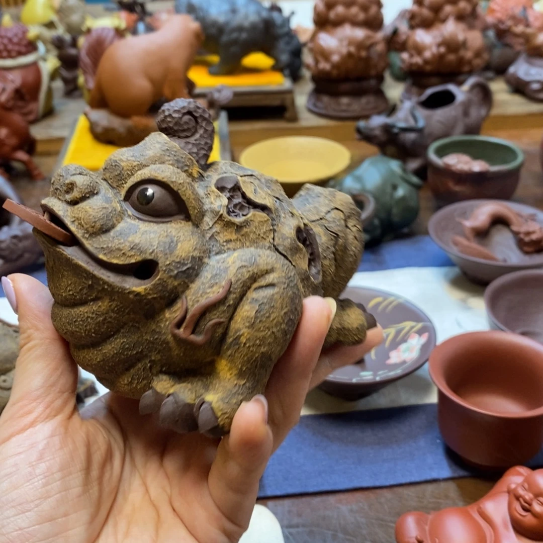 茶宠紫砂是大概很纠结