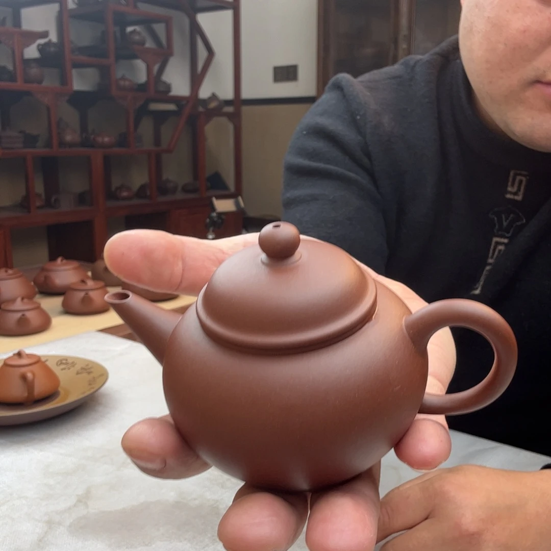 紫砂茶壶水平：160cc 中槽青