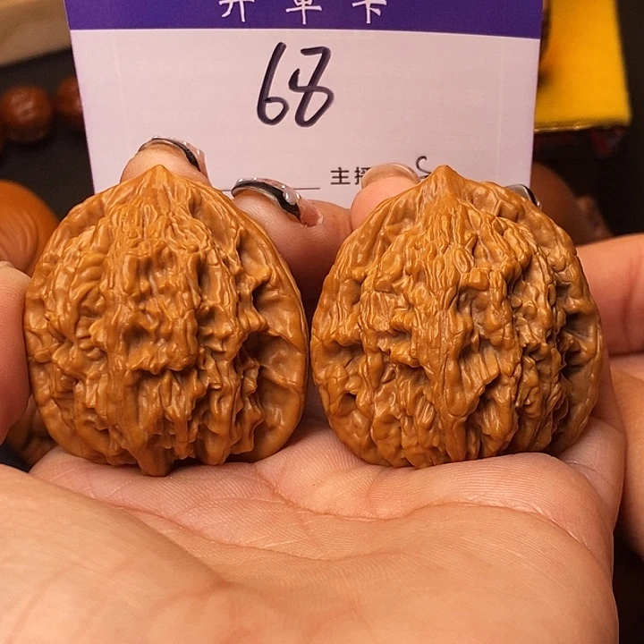 桃核吊坠虎头39无刀痕s