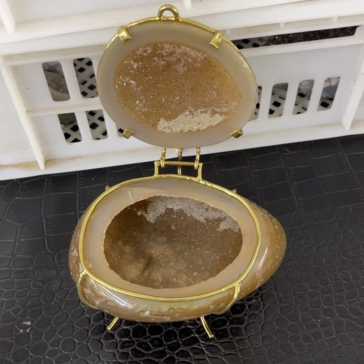 水晶发饰未镶嵌黄盆