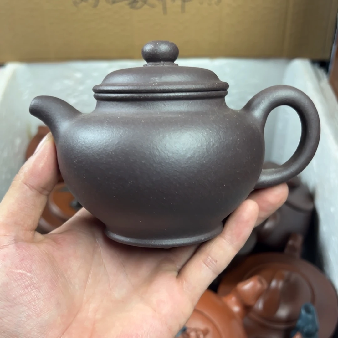 紫砂茶壶宜兴原矿紫砂壶300毫升容量