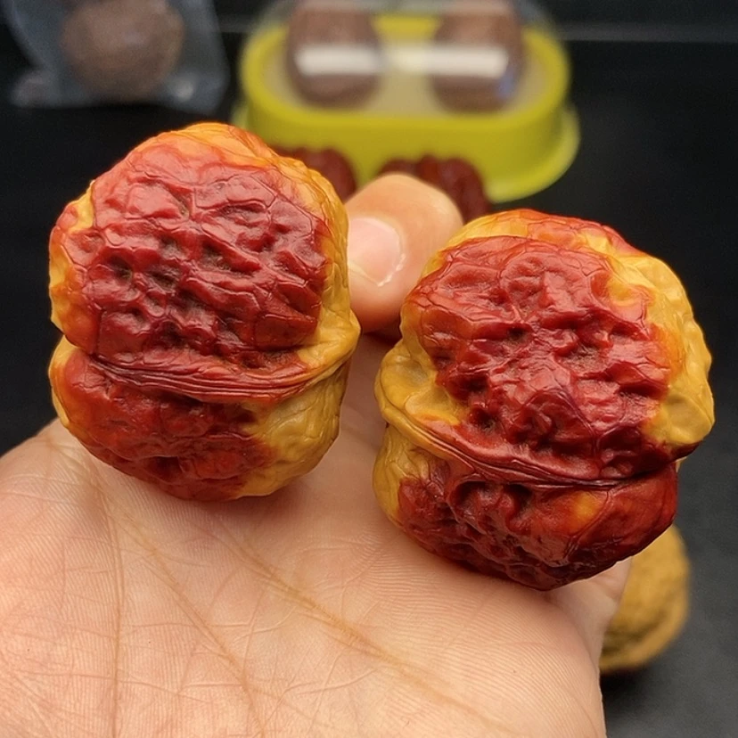 【闪购商品】把件文玩核桃40尺方尊妖蟾