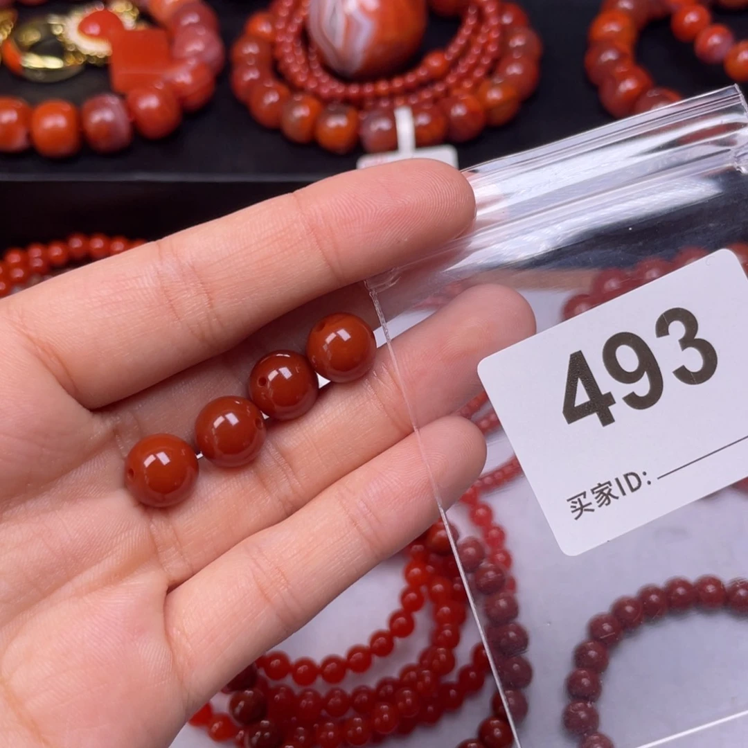 颈饰未镶嵌南红玛瑙葫*